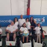 Il team dell'Oltre sport, formato da otto giocatori con un et� compresa tra i 19 e i 35 anni